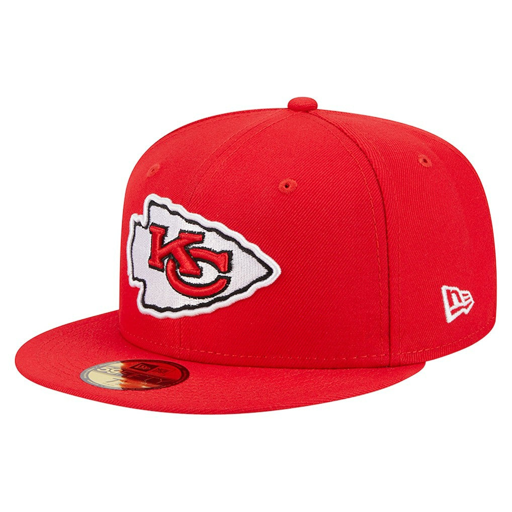 Kansas City Chiefs New Era Main 59FIFTY Fitted Hat - Red - NFL