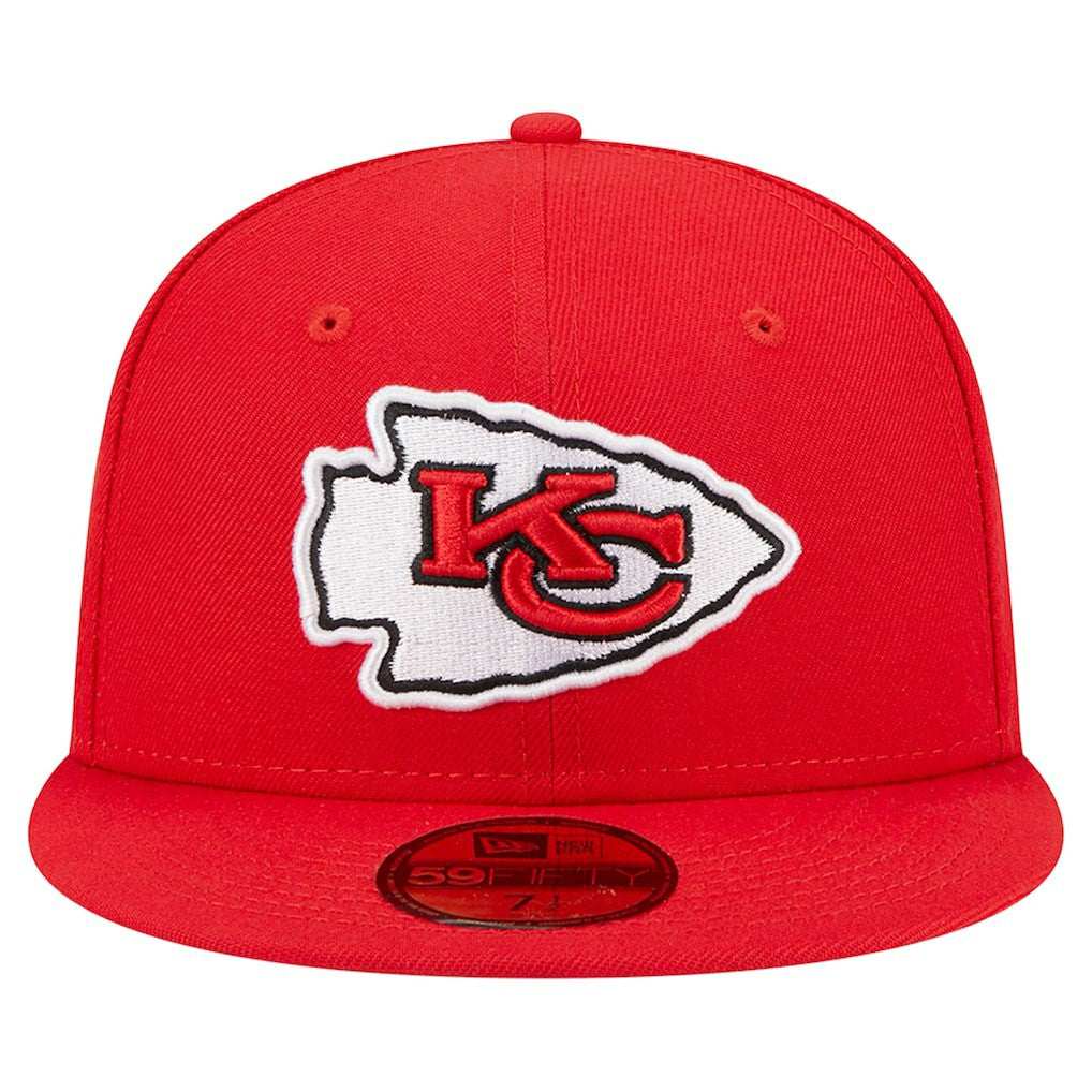 Kansas City Chiefs New Era Main 59FIFTY Fitted Hat - Red - NFL