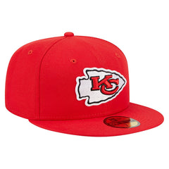 Kansas City Chiefs New Era Main 59FIFTY Fitted Hat - Red - NFL