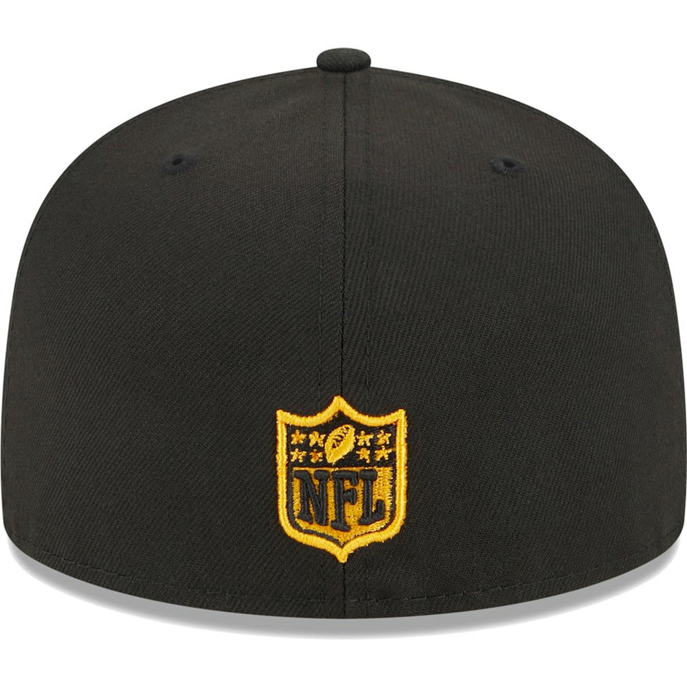 Pittsburgh Steelers New Era Main 59FIFTY Fitted Hat - Black - NFL
