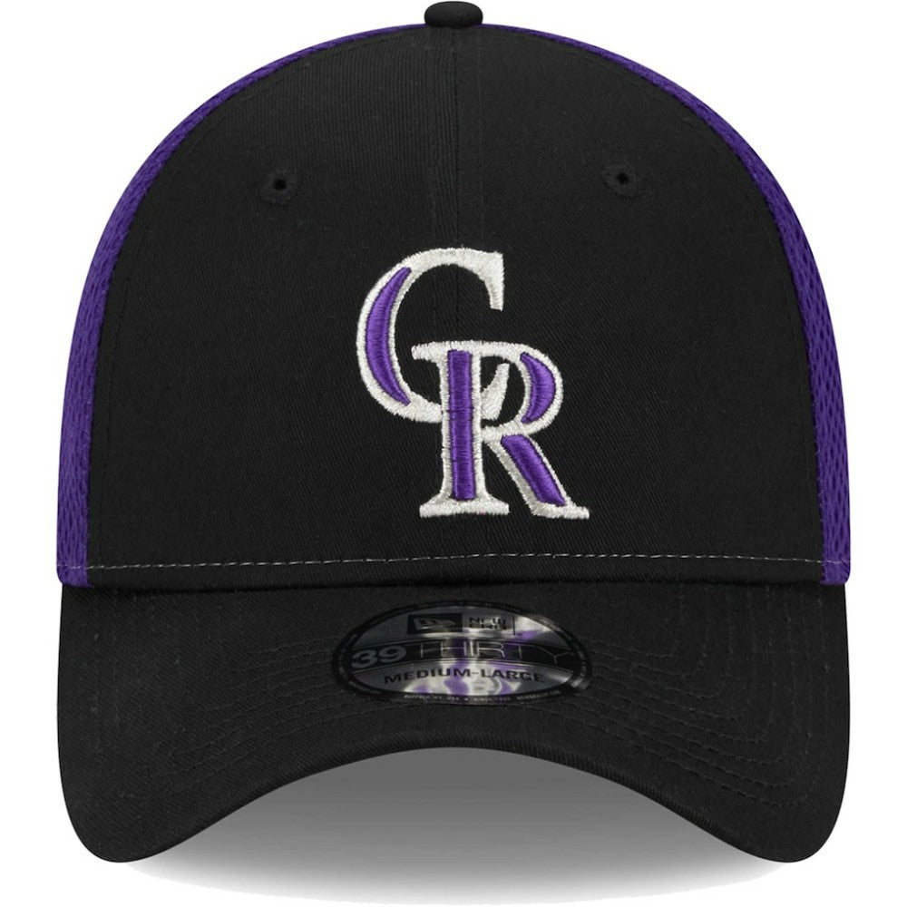 Colorado Rockies New Era Team Neo 39THIRTY Flex Hat Outlet