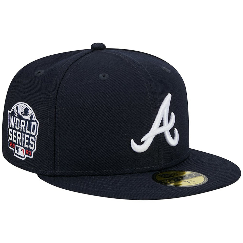 Atlanta Braves New Era  2021 World Series Team Color 59FIFTY Fitted Hat Discount