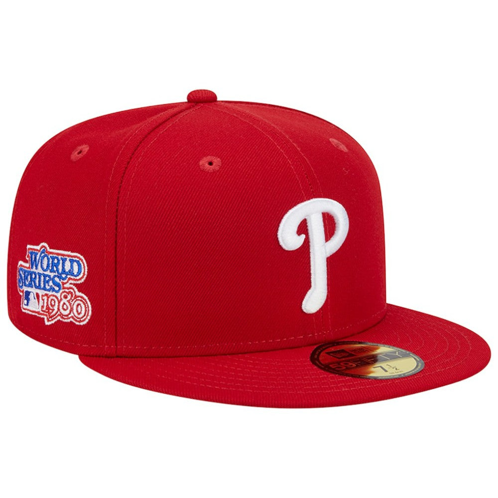Philadelphia Phillies New Era  1980 World Series Team Color 59FIFTY Fitted Hat Outlet