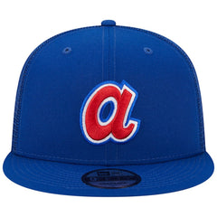 Atlanta Braves New Era Cooperstown Collection Team Color Trucker 9FIFTY Snapback Hat Online