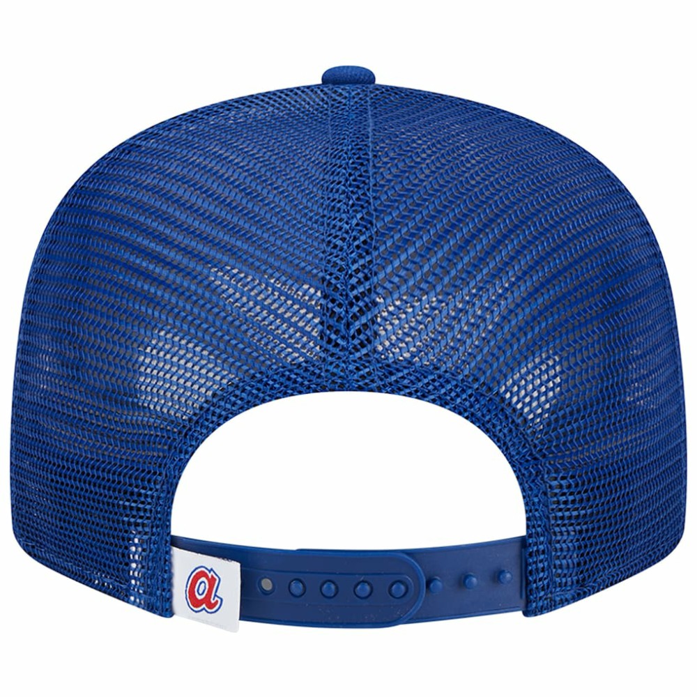 Atlanta Braves New Era Cooperstown Collection Team Color Trucker 9FIFTY Snapback Hat Online