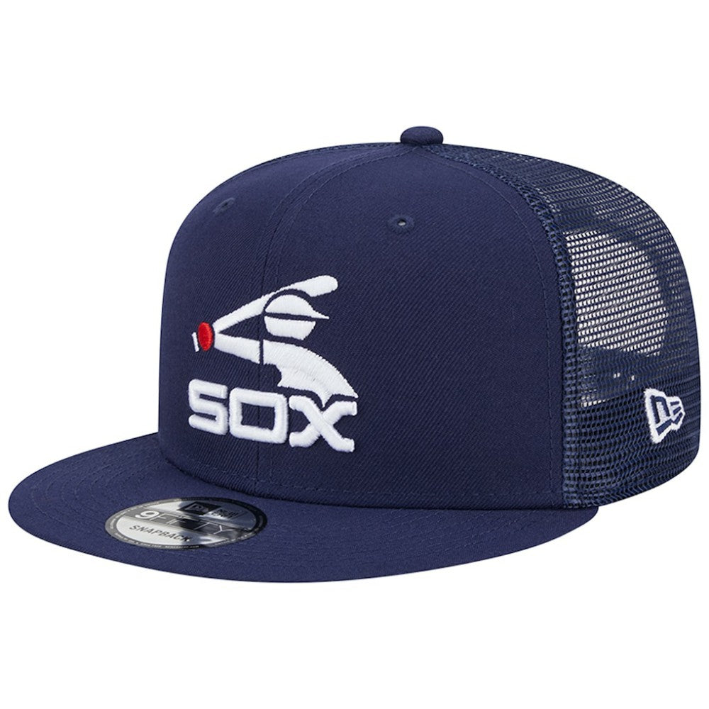 Chicago White Sox New Era Cooperstown Collection Team Color Trucker 9FIFTY Snapback Hat Sale