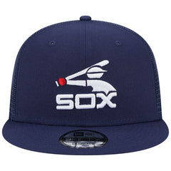 Chicago White Sox New Era Cooperstown Collection Team Color Trucker 9FIFTY Snapback Hat Sale