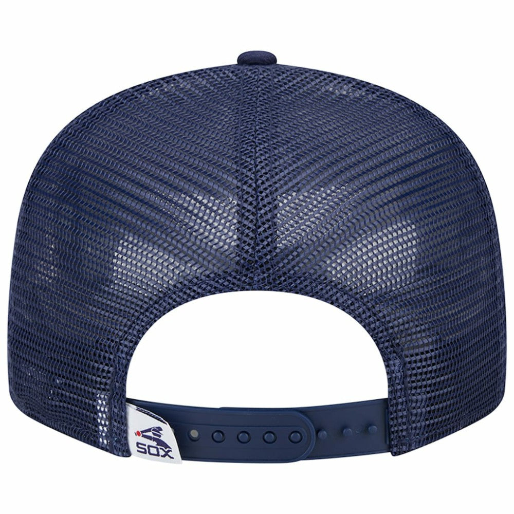 Chicago White Sox New Era Cooperstown Collection Team Color Trucker 9FIFTY Snapback Hat Sale