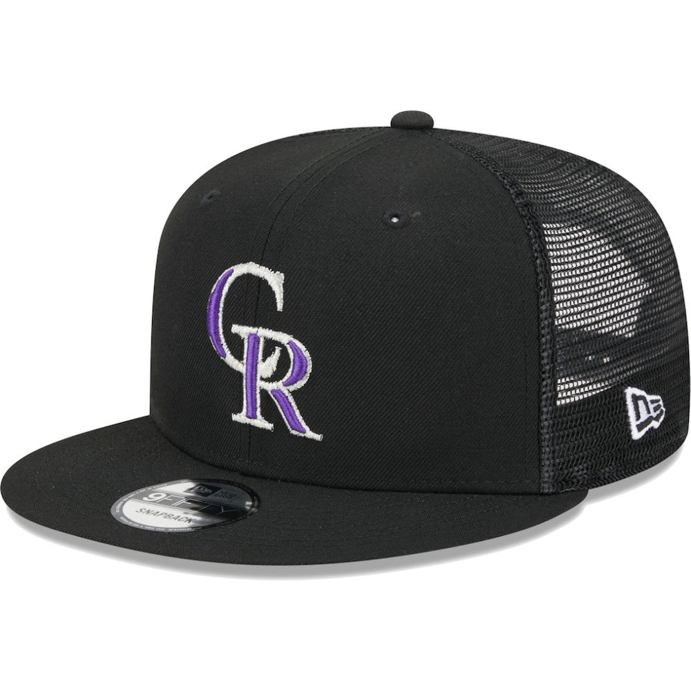 Colorado Rockies New Era Team Color Trucker 9FIFTY Snapback Hat Sale