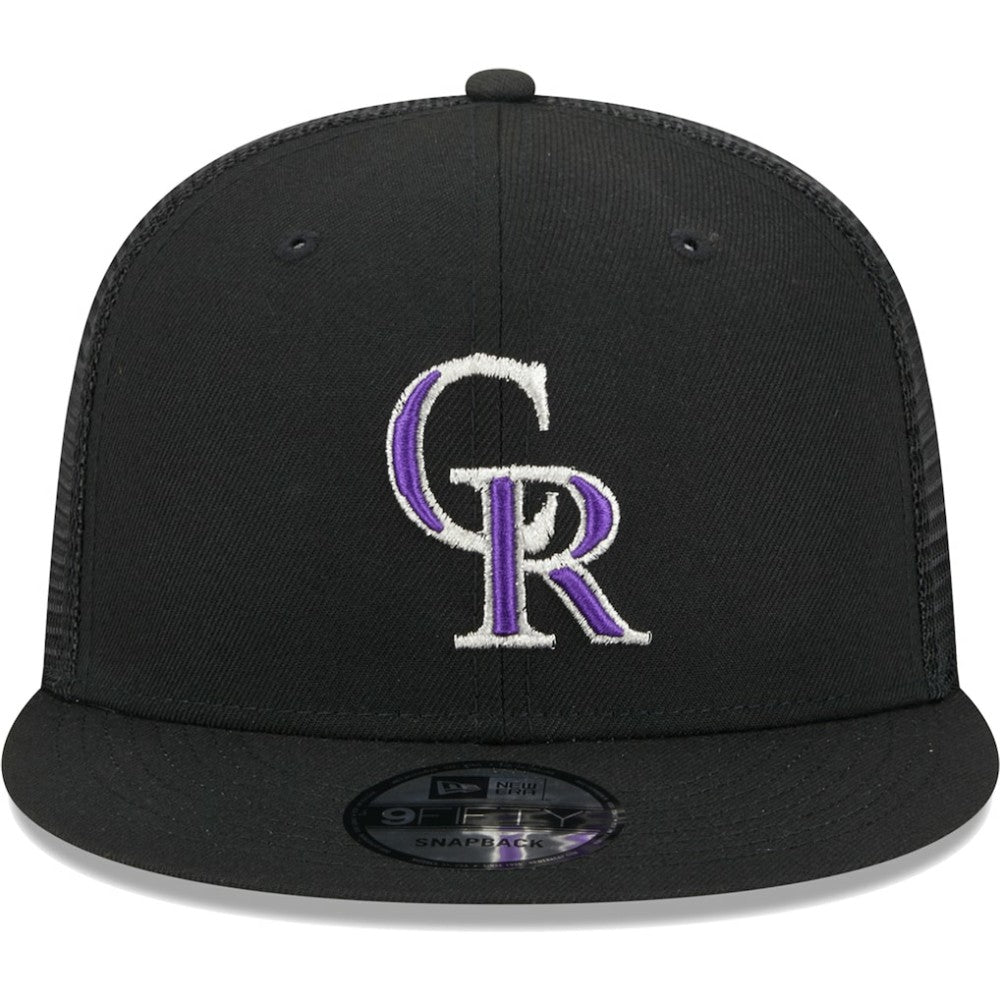 Colorado Rockies New Era Team Color Trucker 9FIFTY Snapback Hat Sale
