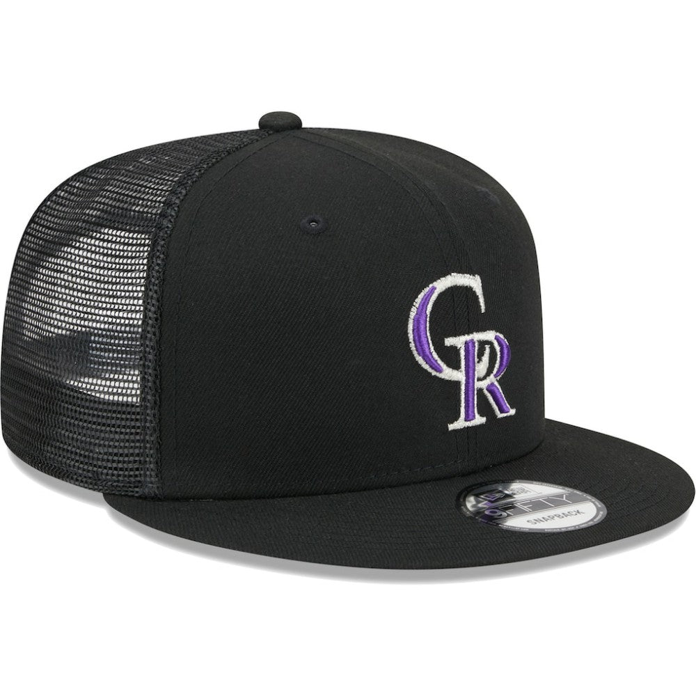 Colorado Rockies New Era Team Color Trucker 9FIFTY Snapback Hat Sale