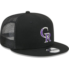 Colorado Rockies New Era Team Color Trucker 9FIFTY Snapback Hat Sale