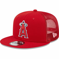 Los Angeles Angels New Era Team Color Trucker 9FIFTY Snapback Hat Sale