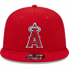 Los Angeles Angels New Era Team Color Trucker 9FIFTY Snapback Hat Sale