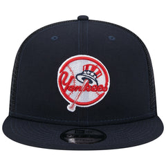 New York Yankees New Era Team Color Trucker 9FIFTY Snapback Hat for sale
