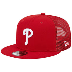 Philadelphia Phillies New Era Team Color Trucker 9FIFTY Snapback Hat for sale