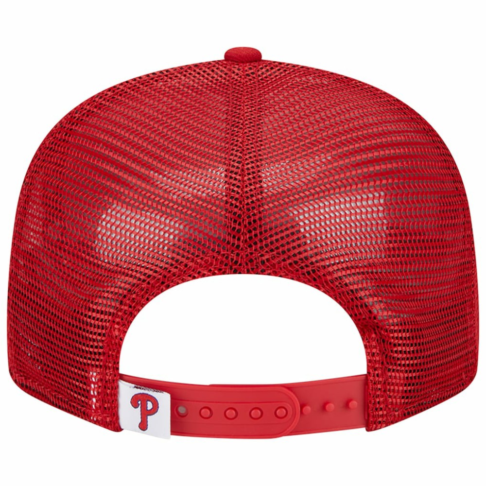 Philadelphia Phillies New Era Team Color Trucker 9FIFTY Snapback Hat for sale