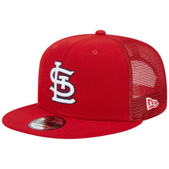 St. Louis Cardinals New Era Team Color Trucker 9FIFTY Snapback Hat Outlet