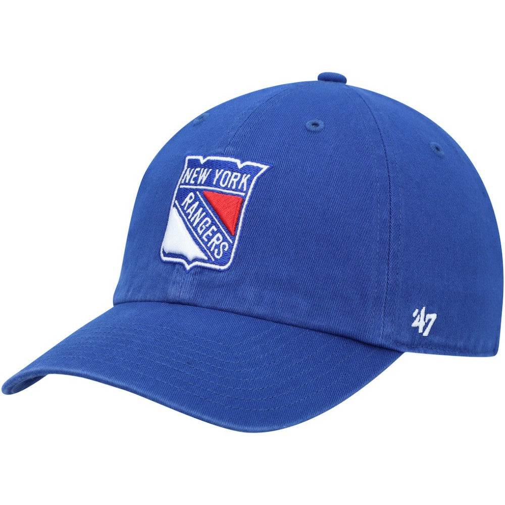 New York Rangers '47 Clean Up Adjustable Hat - Royal | 47 brand near me