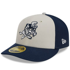 Dallas Cowboys New Era 2023 Sideline Historic Low Profile 59FIFTY Fitted Hat - Cream/Navy - NFL