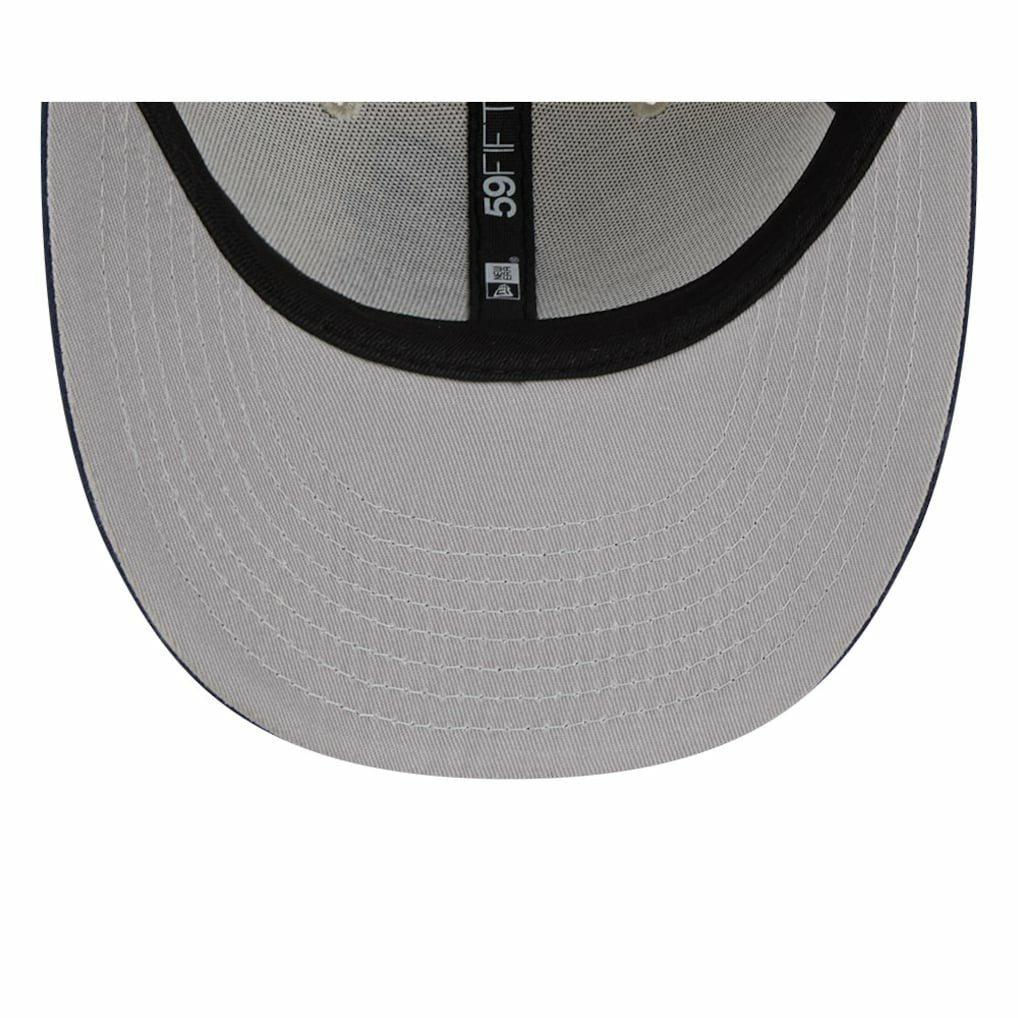 Dallas Cowboys New Era 2023 Sideline Historic Low Profile 59FIFTY Fitted Hat - Cream/Navy - NFL