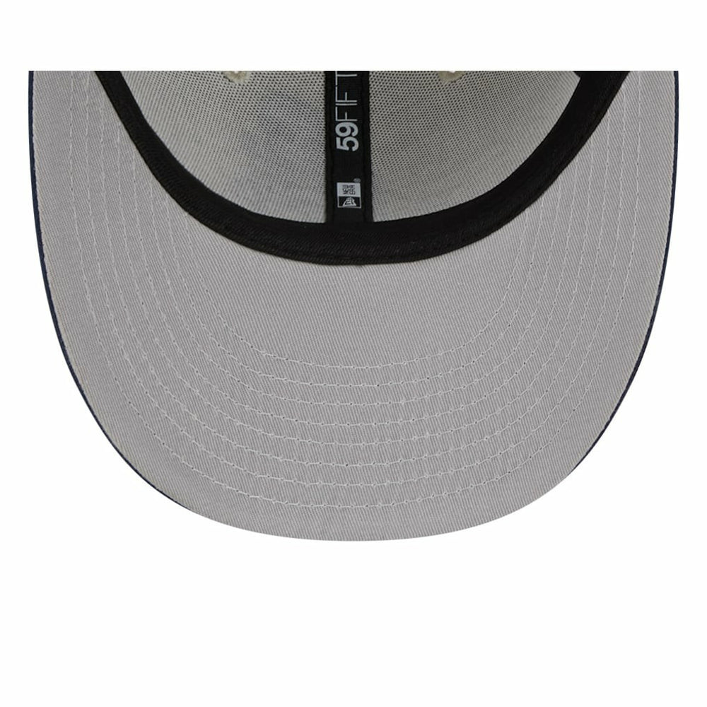 Dallas Cowboys New Era 2023 Sideline Historic Low Profile 59FIFTY Fitted Hat - Cream/Navy - NFL