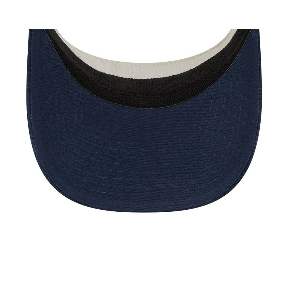 Dallas Cowboys New Era 2023 Sideline Historic Adjustable Visor - Cream/Navy - NFL