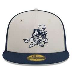 Dallas Cowboys New Era 2023 Sideline Historic 59FIFTY Fitted Hat - Cream/Navy - NFL