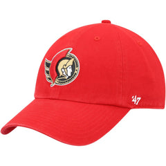 Ottawa Senators '47 Team Clean Up Adjustable Hat - Red | 47 brand sale