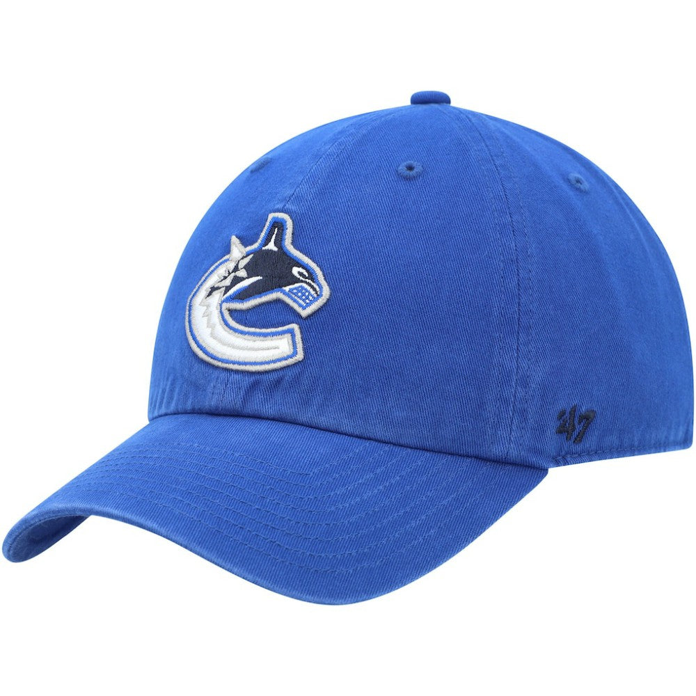 Vancouver Canucks '47 Team Clean Up Adjustable Hat - Blue | 47 brand discount
