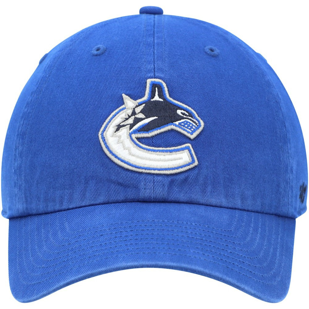 Vancouver Canucks '47 Team Clean Up Adjustable Hat - Blue | 47 brand discount