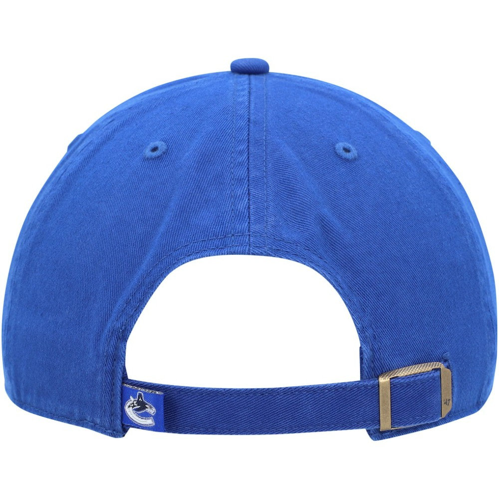 Vancouver Canucks '47 Team Clean Up Adjustable Hat - Blue | 47 brand discount