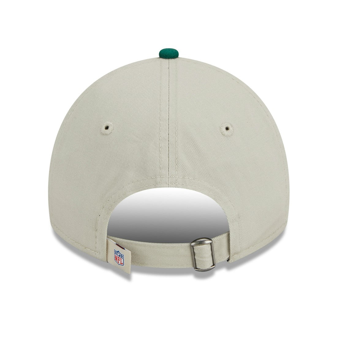 New York Jets New Era 2023 Sideline Historic 9TWENTY Adjustable Hat - Cream/Green - NFL