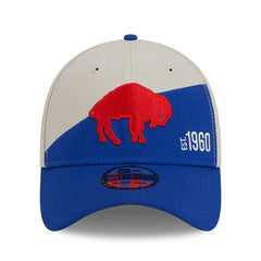 Buffalo Bills New Era 2023 Sideline Historic 39THIRTY Flex Hat - Cream/Royal - NFL