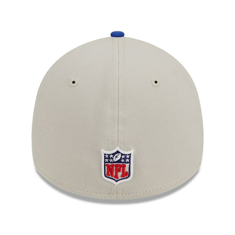 Buffalo Bills New Era 2023 Sideline Historic 39THIRTY Flex Hat - Cream/Royal - NFL