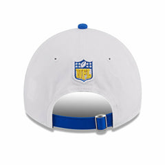 Los Angeles Rams New Era Youth 2023 Sideline 9TWENTY Adjustable Hat - White/Royal - NFL