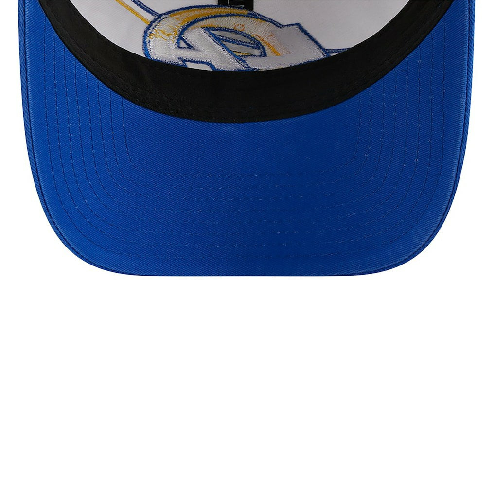 Los Angeles Rams New Era Youth 2023 Sideline 9TWENTY Adjustable Hat - White/Royal - NFL
