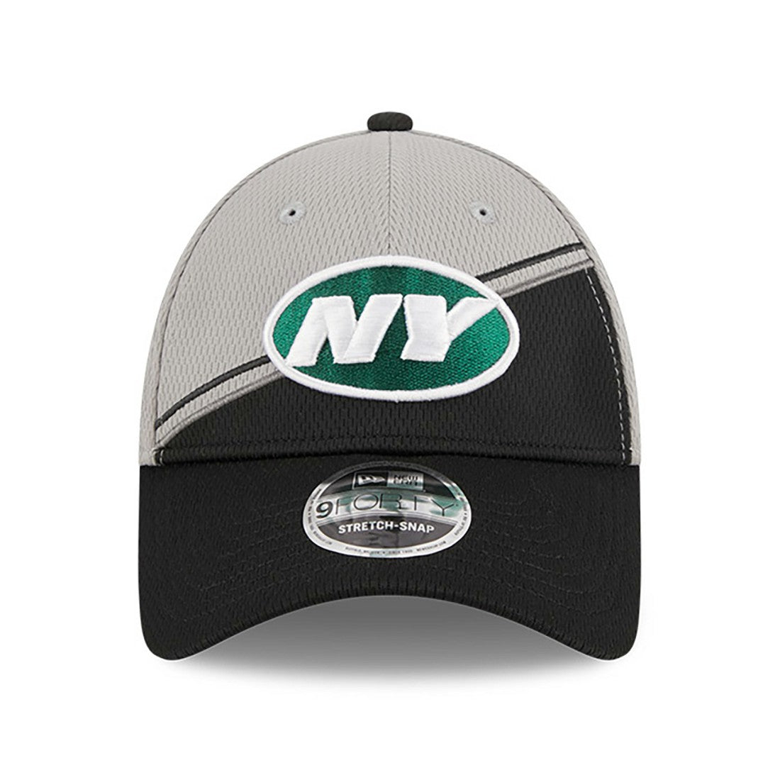 New York Jets New Era 2023 Sideline 9FORTY Adjustable Hat - Gray/Black - NFL