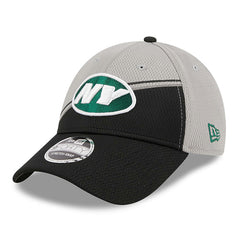 New York Jets New Era 2023 Sideline 9FORTY Adjustable Hat - Gray/Black - NFL