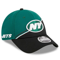 New York Jets New Era 2023 Sideline 9FORTY Adjustable Hat - Green/Black - NFL