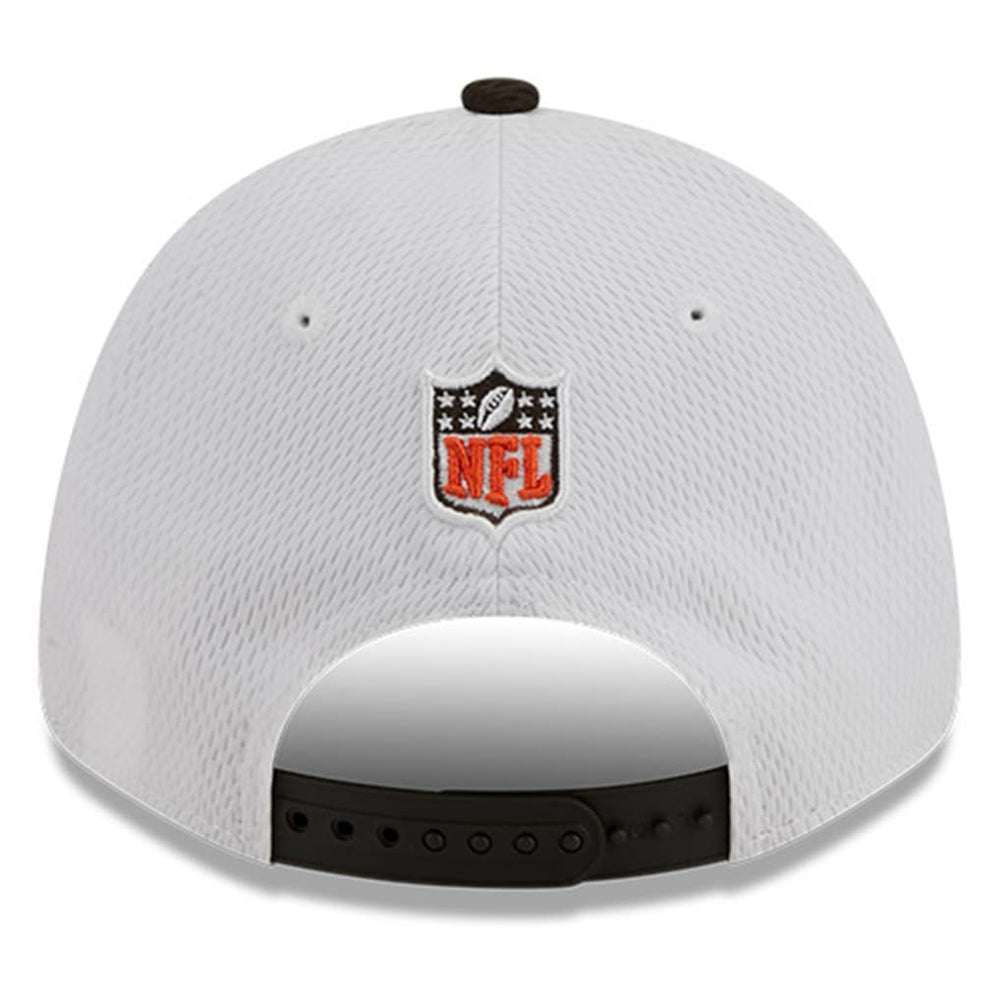 Cleveland Browns New Era 2023 Sideline 9FORTY Adjustable Hat - White/Brown - NFL
