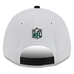 New York Jets New Era 2023 Sideline 9FORTY Adjustable Hat - White/Black - NFL