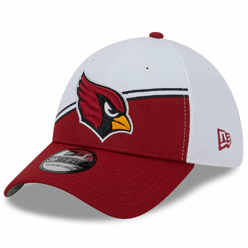 Arizona Cardinals New Era 2023 Sideline 39THIRTY Flex Hat - White/Cardinal - NFL