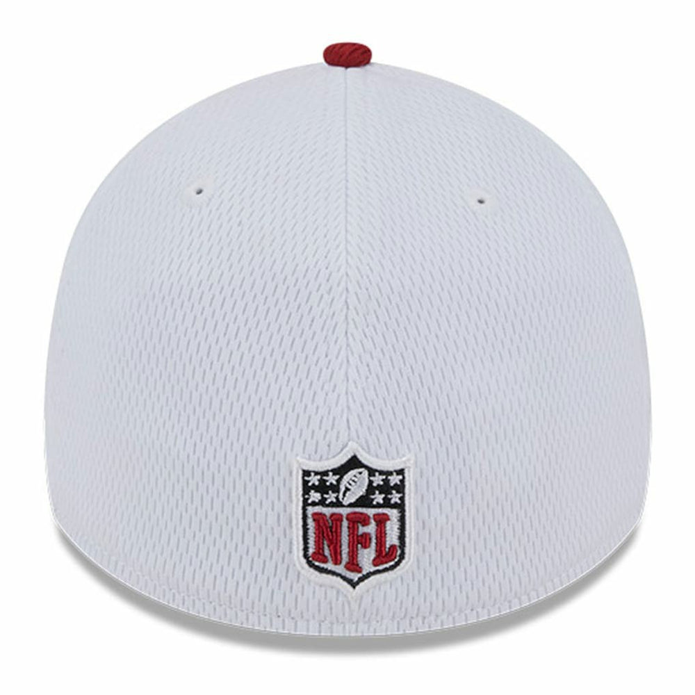 Arizona Cardinals New Era 2023 Sideline 39THIRTY Flex Hat - White/Cardinal - NFL