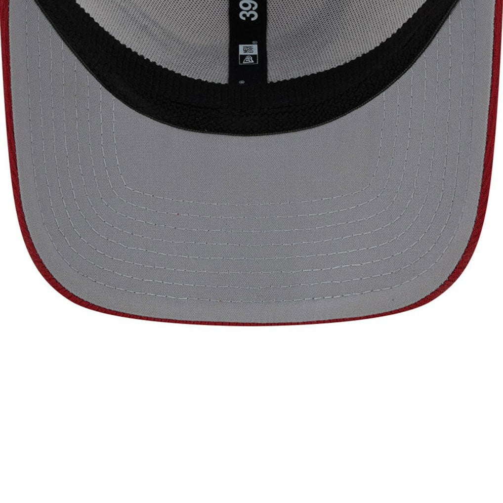 Arizona Cardinals New Era 2023 Sideline 39THIRTY Flex Hat - White/Cardinal - NFL