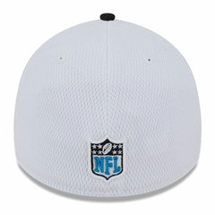 Carolina Panthers New Era 2023 Sideline 39THIRTY Flex Hat - White/Black - NFL