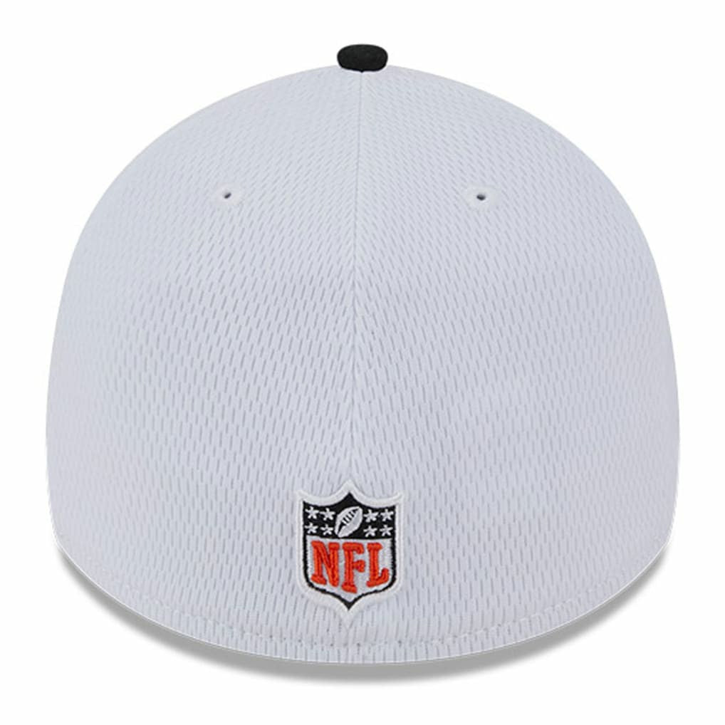 Cincinnati Bengals New Era 2023 Sideline 39THIRTY Flex Hat - White/Black - NFL