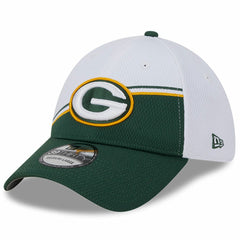 Green Bay Packers New Era 2023 Sideline 39THIRTY Flex Hat - White/Green - NFL
