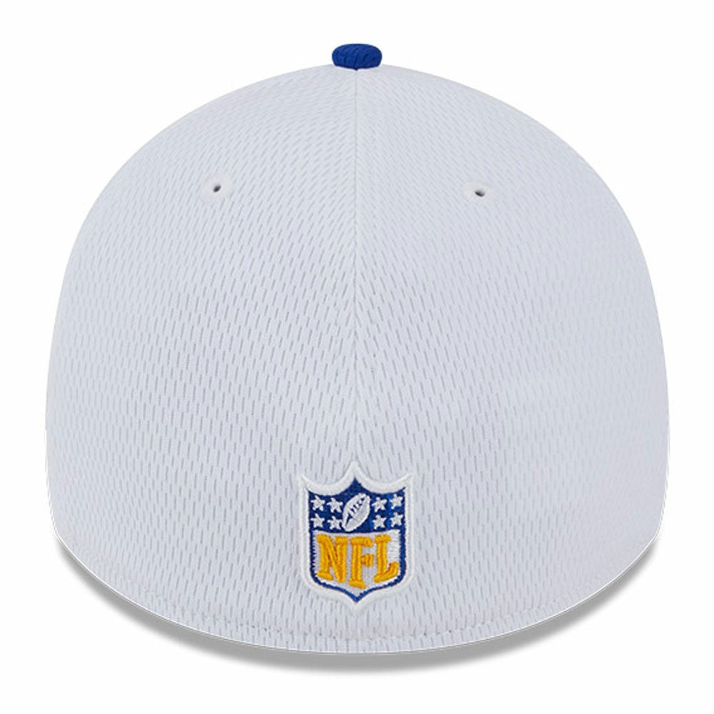 Los Angeles Chargers New Era 2023 Sideline 39THIRTY Flex Hat - White/Blue - NFL