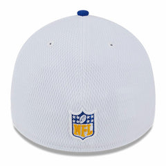 Los Angeles Chargers New Era 2023 Sideline 39THIRTY Flex Hat - White/Blue - NFL